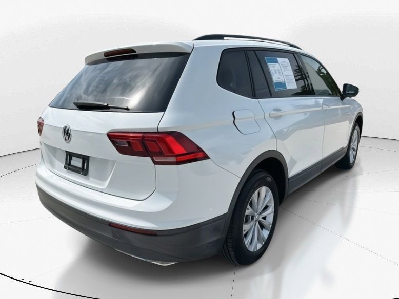2019 Pure White Volkswagen Tiguan 2.0T S FWD SUV