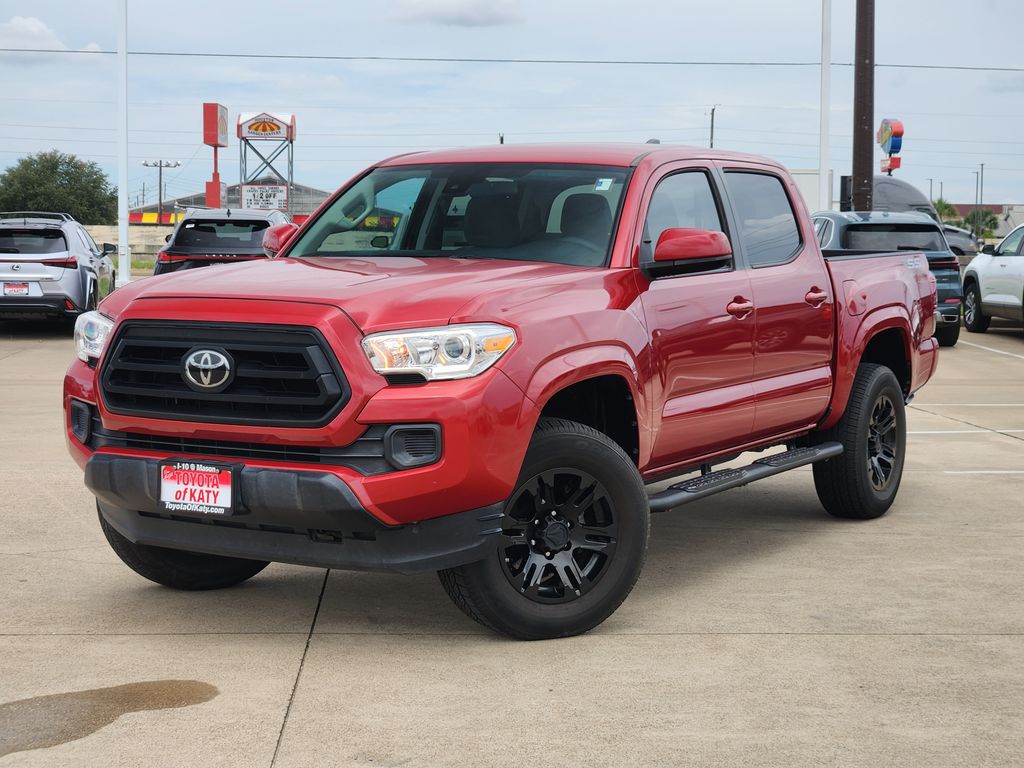 Barcelona Red Metallic 2021 Toyota Tacoma Pickup Truck 4X2 6-Speed Automatic