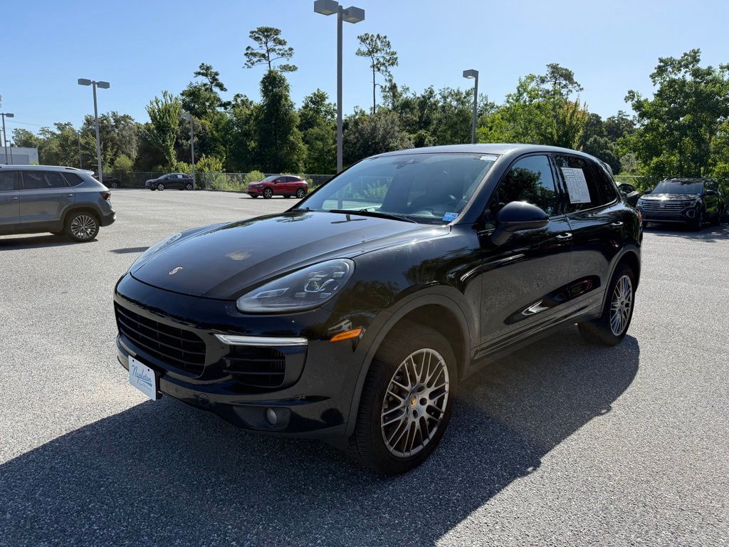 Black 2016 Porsche Cayenne SUV / Crossover All-Wheel Drive 8-Speed Automatic