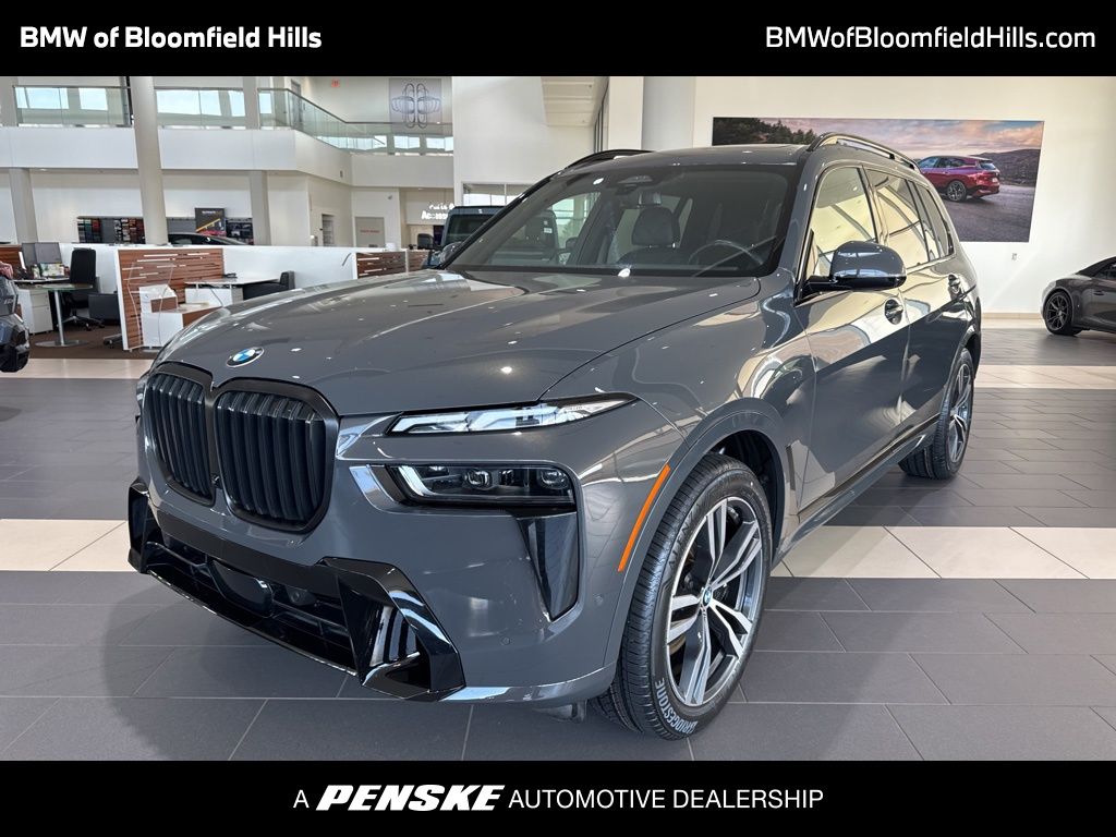 Dravit Gray Metallic 2023 BMW X7 xDrive40i AWD SUV / Crossover All-Wheel Drive 8-Speed Automatic