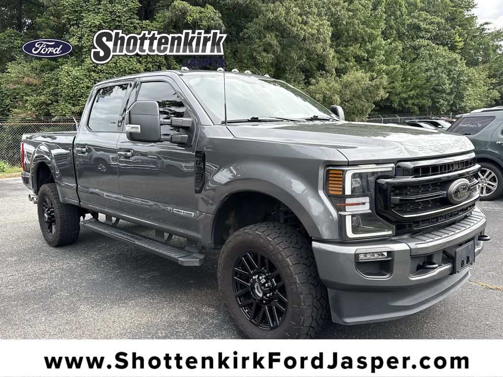 Carbonized Gray Metallic 2022 Ford F-350 Super Duty Pickup Truck Four-Wheel Drive Automatic