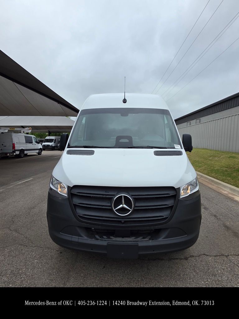 Arctic White 2026 Mercedes-Benz Sprinter Cargo 2500 144 RWD Van Rear-Wheel Drive 9-Speed Automatic