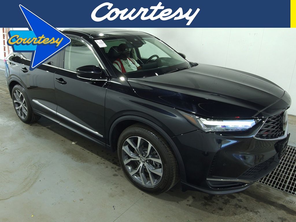 Black 2024 Acura MDX FWD with Technology Package SUV / Crossover Front-Wheel Drive Automatic