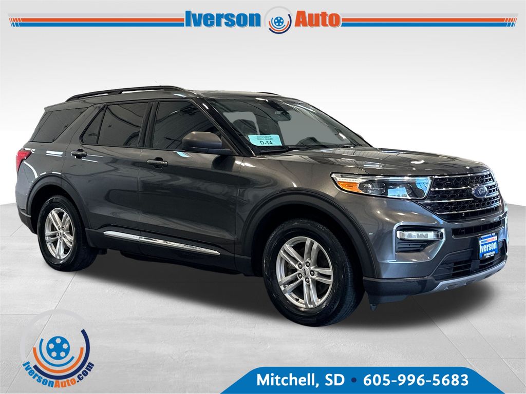 Gray (Magnetic) 2020 Ford Explorer SUV / Crossover All-Wheel Drive Automatic
