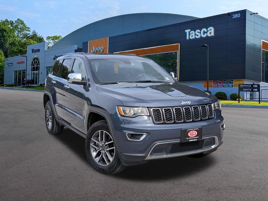 Pacific Blue Clearcoat 2021 Jeep Grand Cherokee SUV / Crossover Four-Wheel Drive 8-Speed Automatic