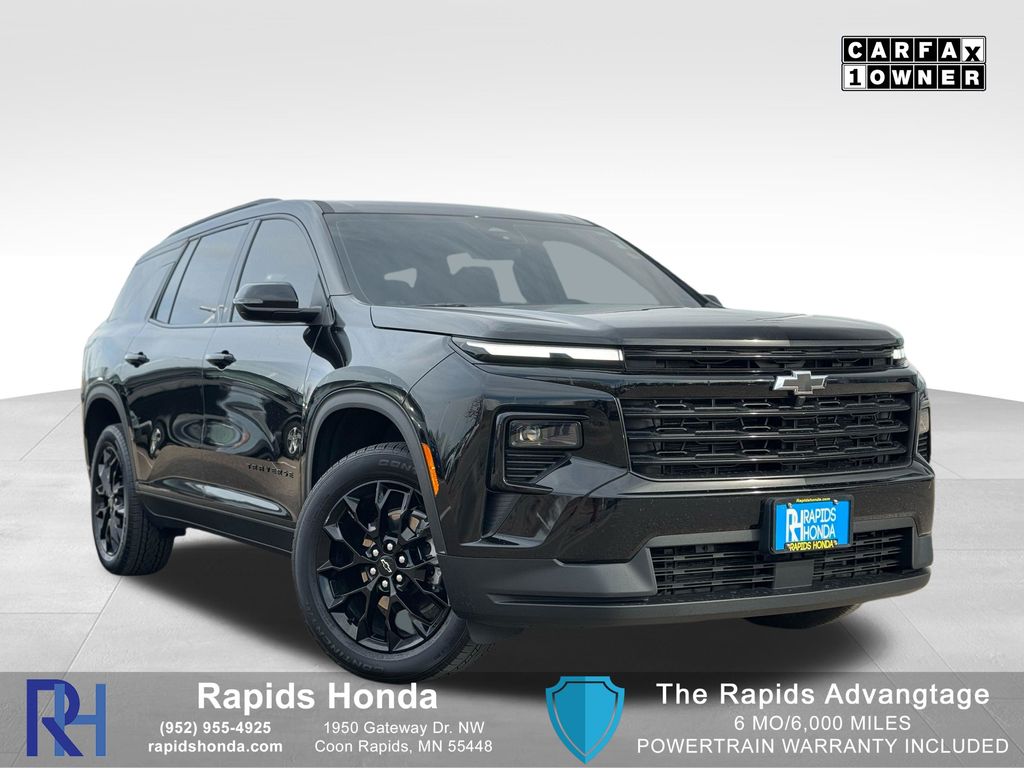 Mosaic Black Metallic 2025 Chevrolet Traverse LT AWD SUV / Crossover Four-Wheel Drive 8-Speed Automatic