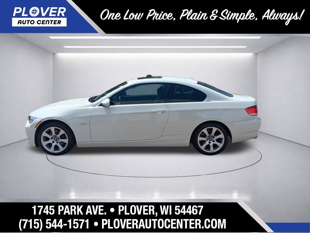 Alpine White 2008 BMW 3 Series 328xi Coupe AWD Coupe All-Wheel Drive 6-Speed Manual