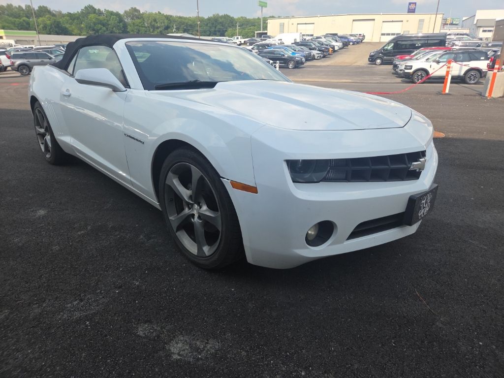 Summit White 2013 Chevrolet Camaro Convertible Rear-Wheel Drive 6-Speed Automatic