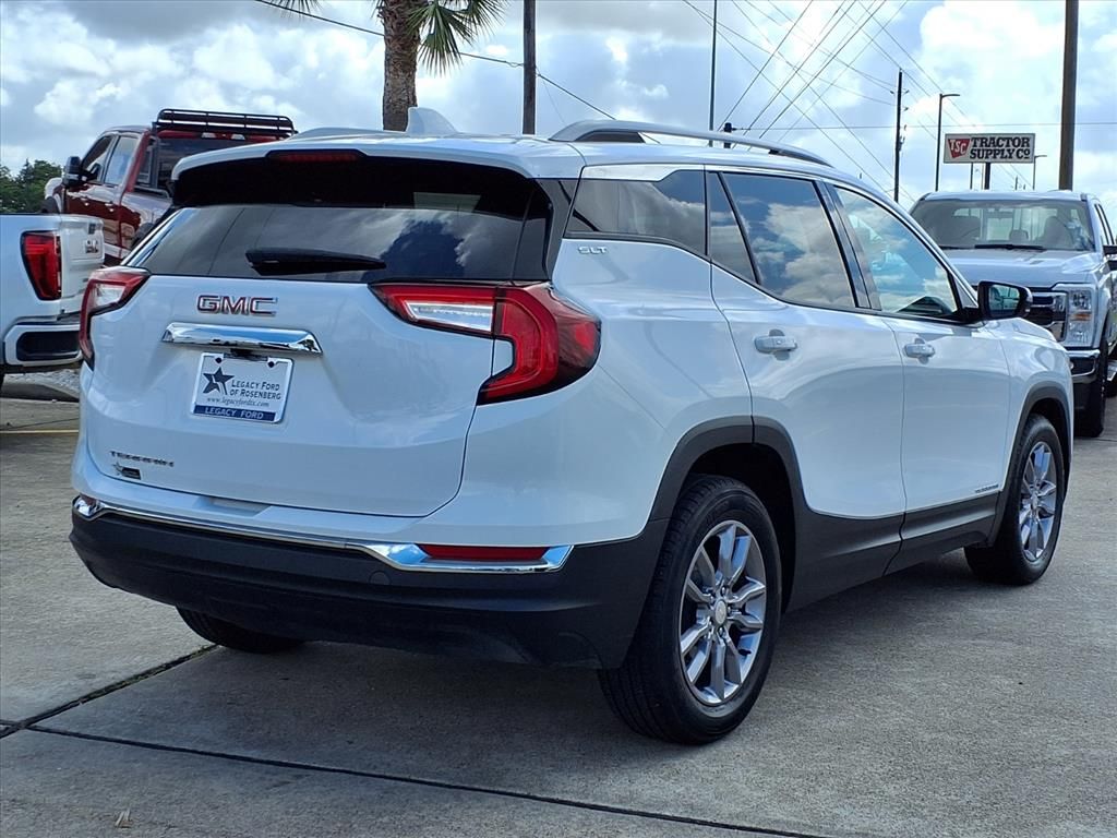 2024 GMC Terrain SLT White at Texan Dodge Chrysler Jeep Ram