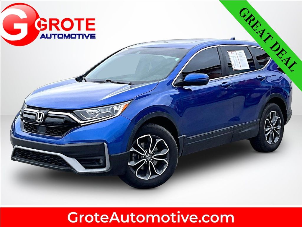 Blue 2020 Honda CR-V SUV / Crossover All-Wheel Drive Continuously Variable Transmission