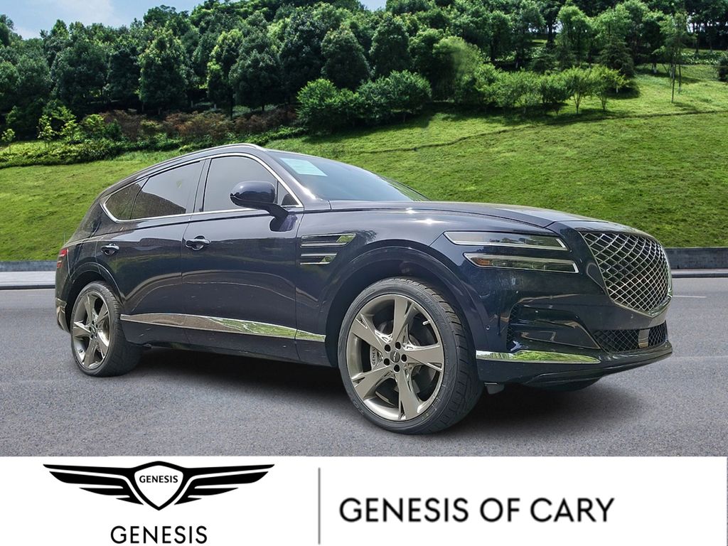 Capri Blue 2024 Genesis GV80 3.5T AWD SUV / Crossover All-Wheel Drive 8-Speed Automatic