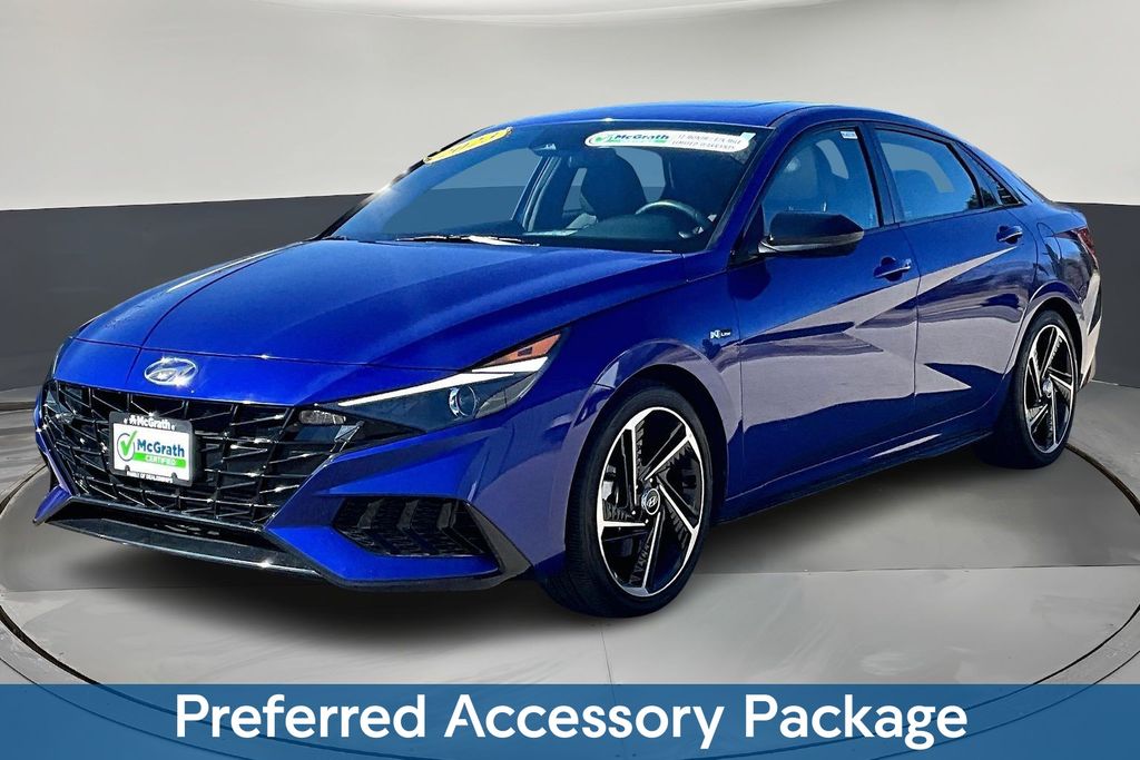Certified Used 2023 Blue Hyundai N Line image 3