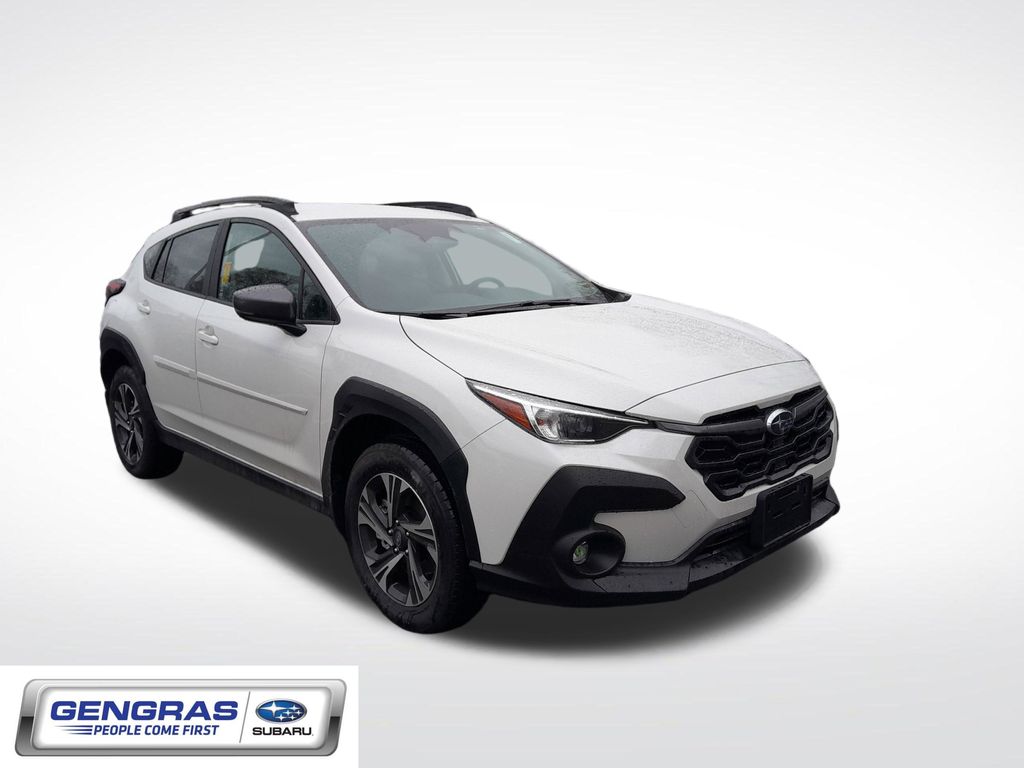 Crystal White Pearl 2026 Subaru Crosstrek Premium AWD SUV / Crossover All-Wheel Drive Continuously Variable Transmission