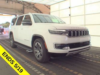 Bright White Clearcoat 2023 Jeep Wagoneer L Series II RWD SUV / Crossover 4X2 8-Speed Automatic