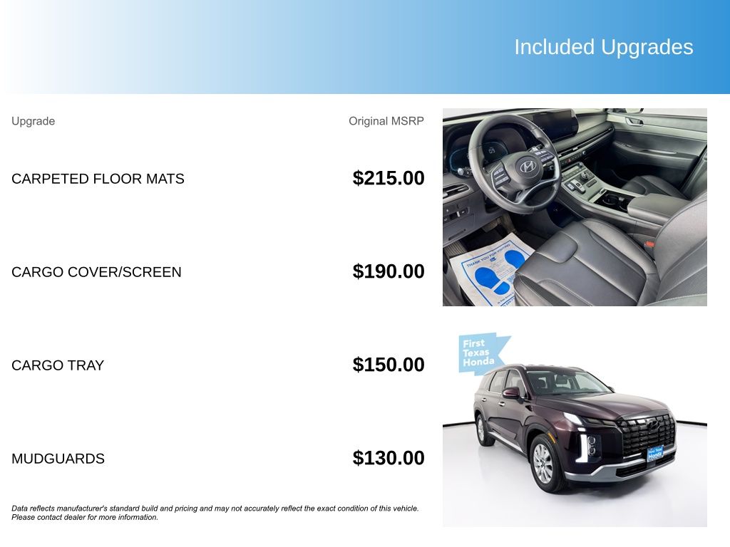 Used Car 2024 Hyundai Palisade  Sel For Sale Under $35,000 In Austin, Texas