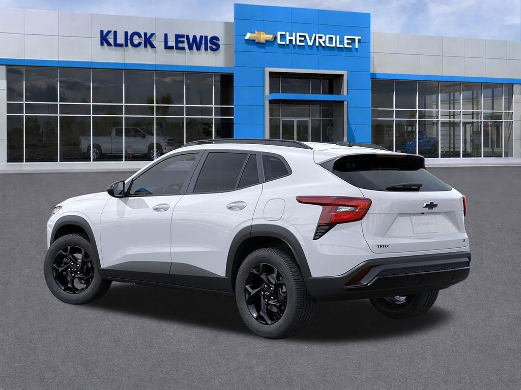 2026 Chevrolet Trax LT White at Klick Lewis Buick Chevrolet