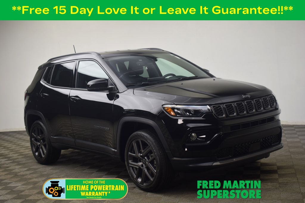Diamond Black Crystal Pearlcoat 2026 Jeep Compass Limited 4WD SUV / Crossover Four-Wheel Drive 8-Speed Automatic