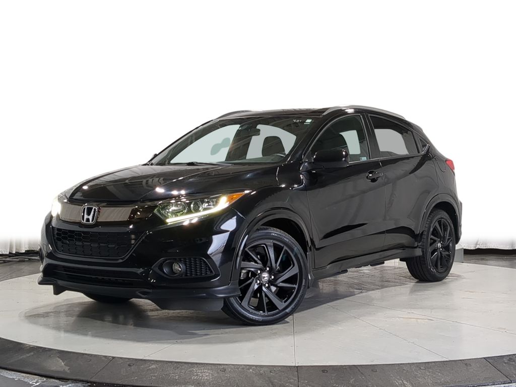 Black 2022 Honda HR-V SUV / Crossover All-Wheel Drive Continuously Variable Transmission