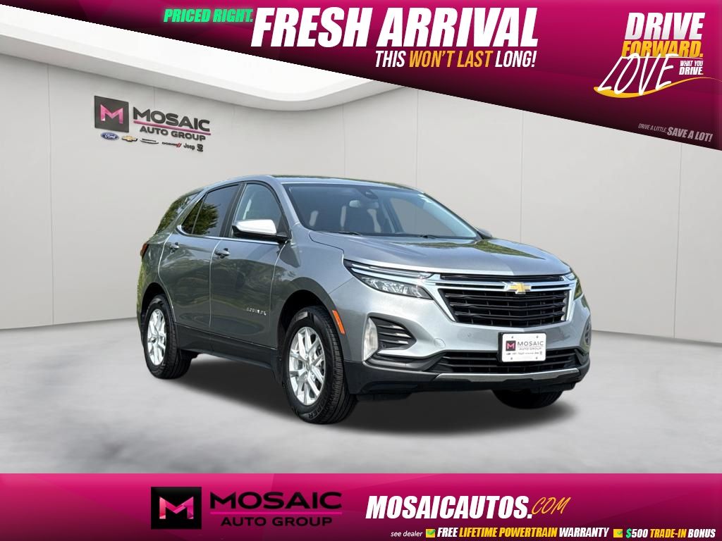 Sterling Gray Metallic 2024 Chevrolet Equinox SUV / Crossover Four-Wheel Drive 6-Speed Automatic Overdrive