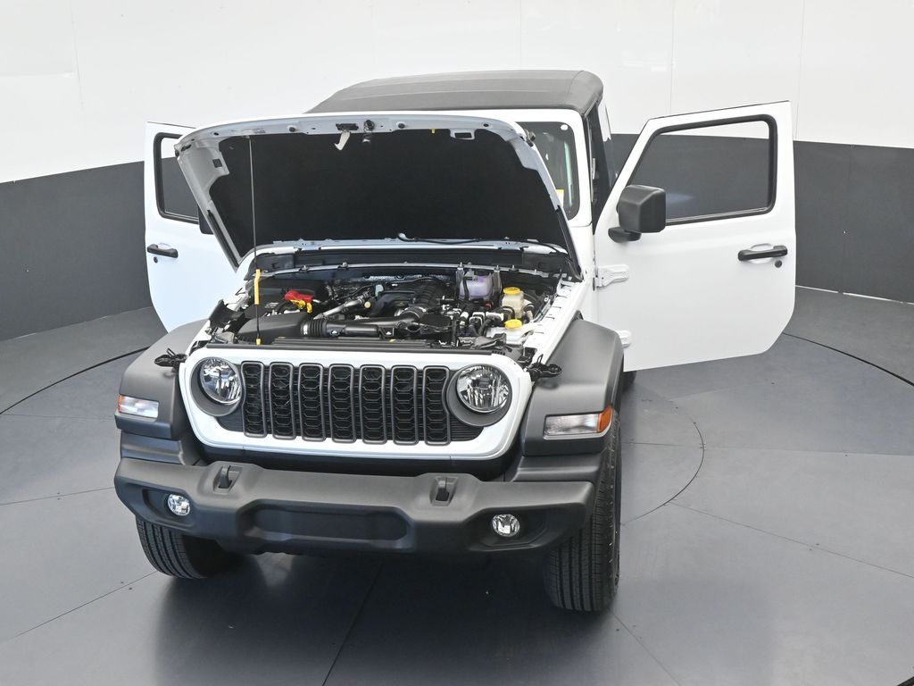New 2026 Bright White Clearcoat Jeep Sport image 59