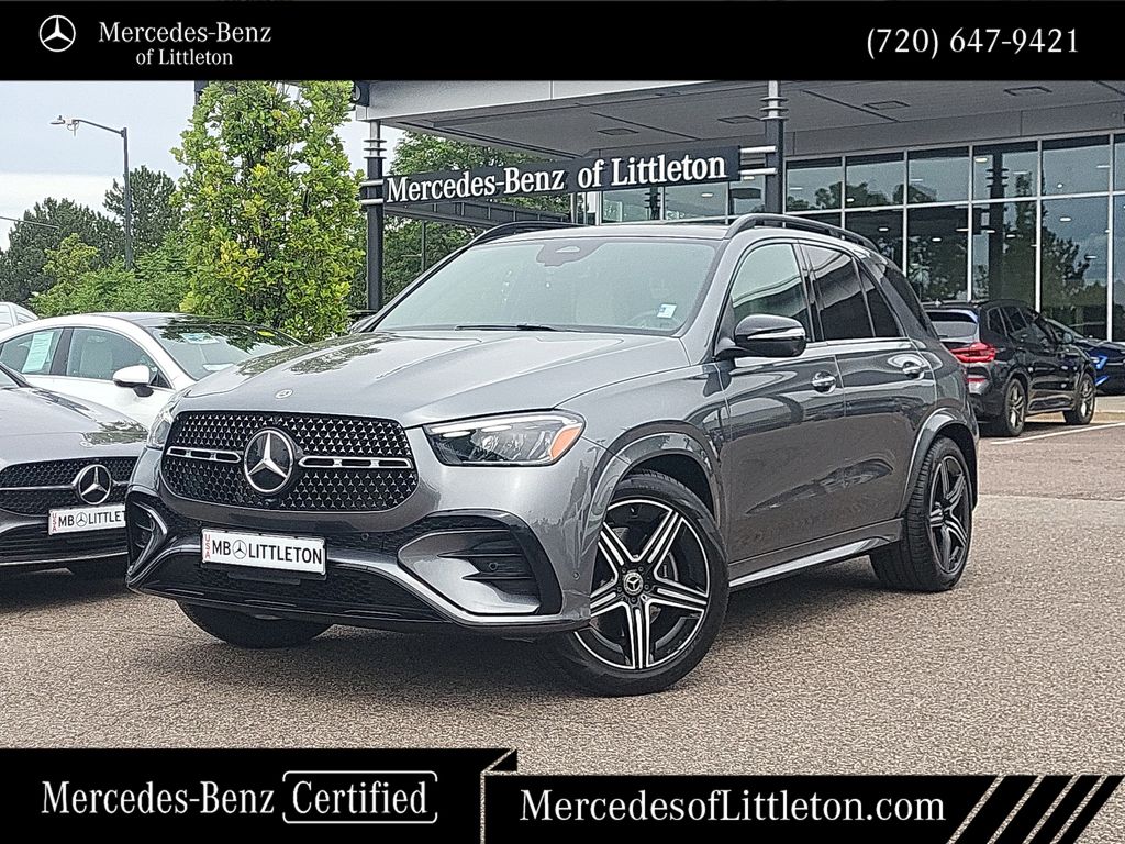Selenite Gray Metallic 2024 Mercedes-Benz GLE SUV / Crossover All-Wheel Drive 9-Speed Automatic