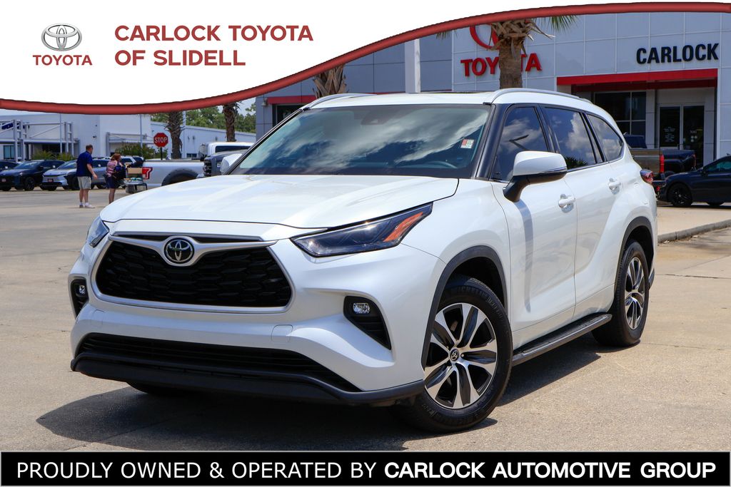 Pearl 2022 Toyota Highlander SUV / Crossover Front-Wheel Drive 8-Speed Automatic
