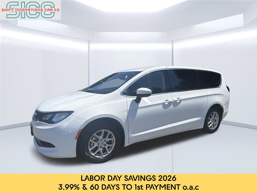 Bright White Clearcoat 2023 Chrysler Voyager Minivan Front-Wheel Drive 9-Speed Automatic