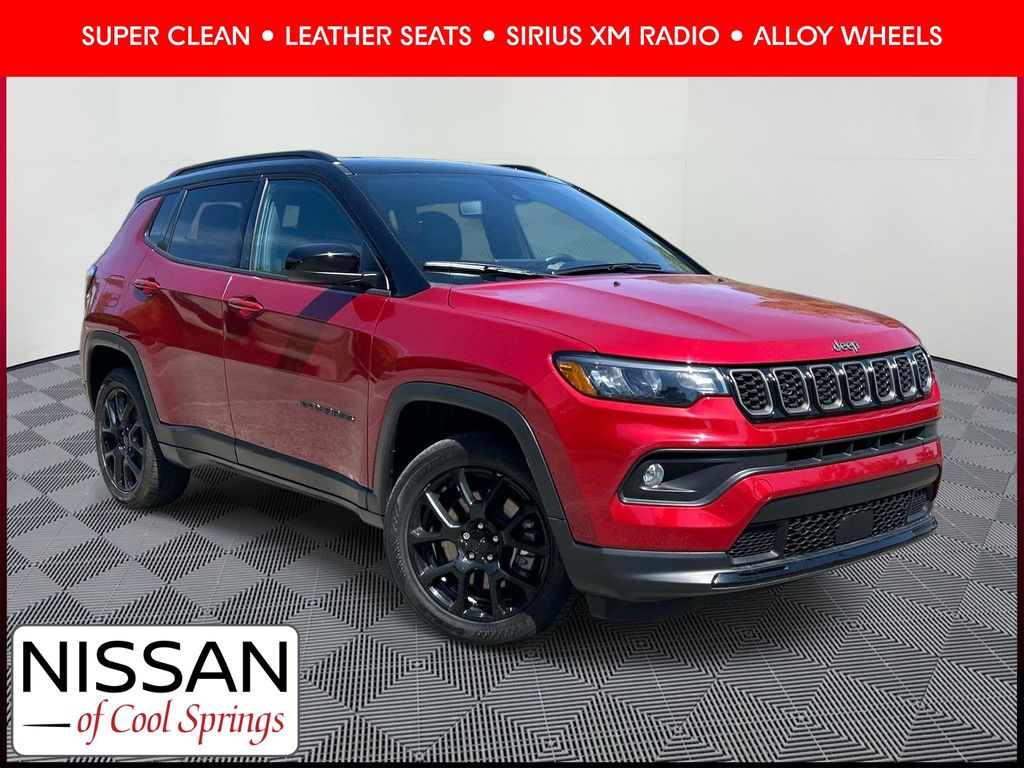 Red 2024 Jeep Compass SUV / Crossover Four-Wheel Drive 8-Speed Automatic