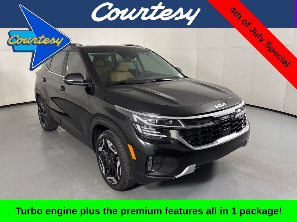 Fusion Black 2024 Kia Seltos SUV / Crossover All-Wheel Drive 8-Speed Automatic