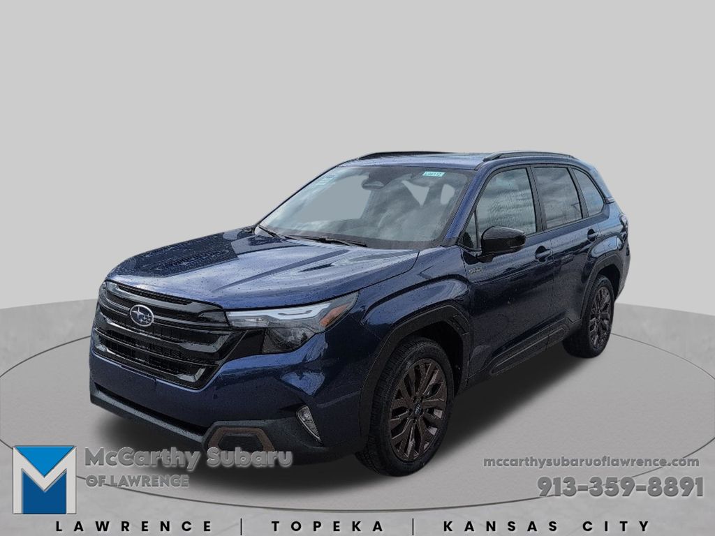 Sapphire Blue Pearl 2026 Subaru Forester Hybrid SUV / Crossover All-Wheel Drive Continuously Variable Transmission