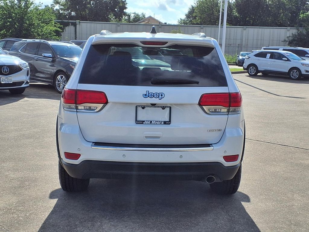 2019 Jeep Grand Cherokee Limited White/off-white at Martin Chrysler Dodge Jeep Ram