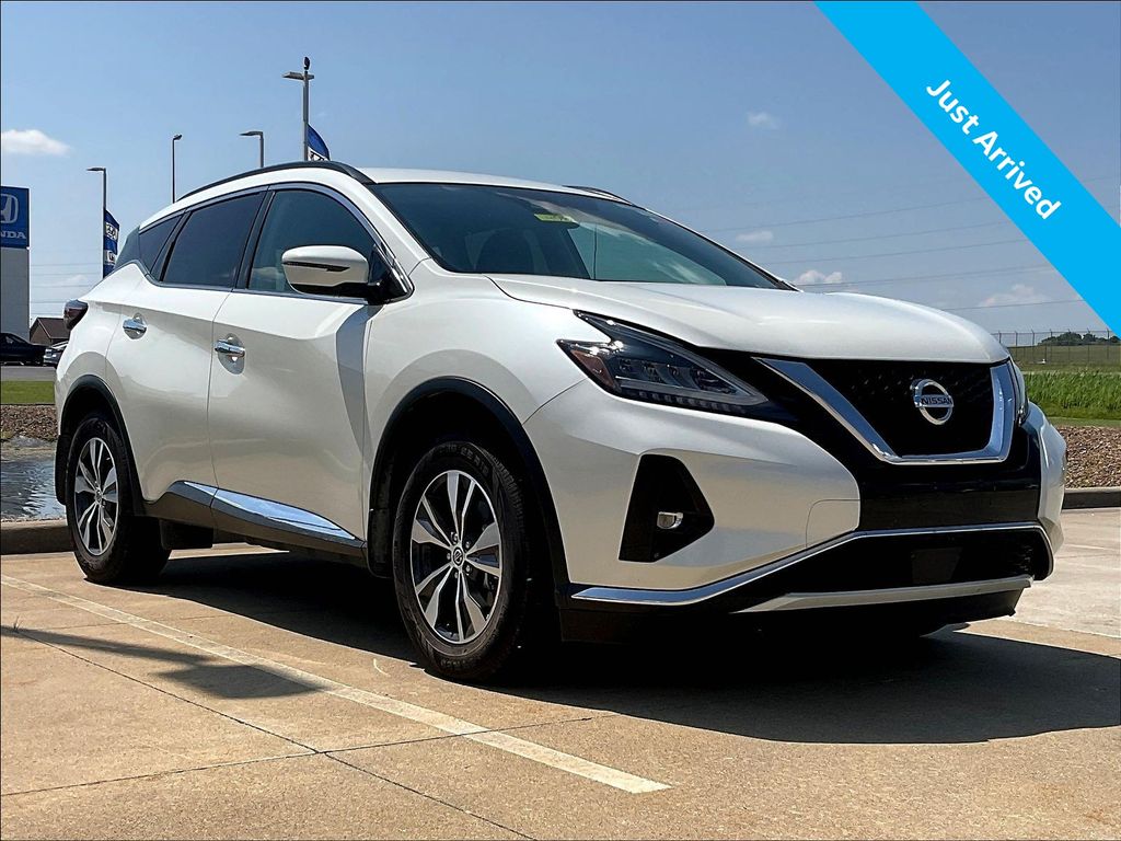 Pearl White Tricoat 2021 Nissan Murano SUV / Crossover Front-Wheel Drive Continuously Variable Transmission