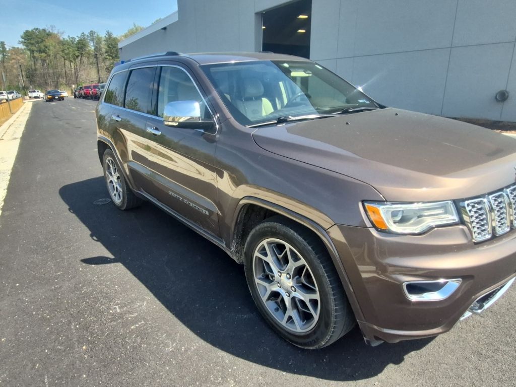 Walnut Brown Metallic Clearcoat 2021 Jeep Grand Cherokee Overland 4WD SUV / Crossover Four-Wheel Drive 8-Speed Automatic