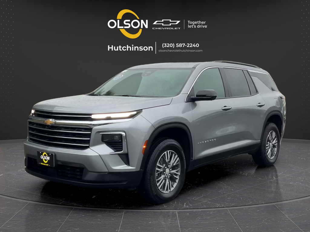 Sterling Gray Metallic 2026 Chevrolet Traverse SUV / Crossover Four-Wheel Drive 8-Speed Automatic