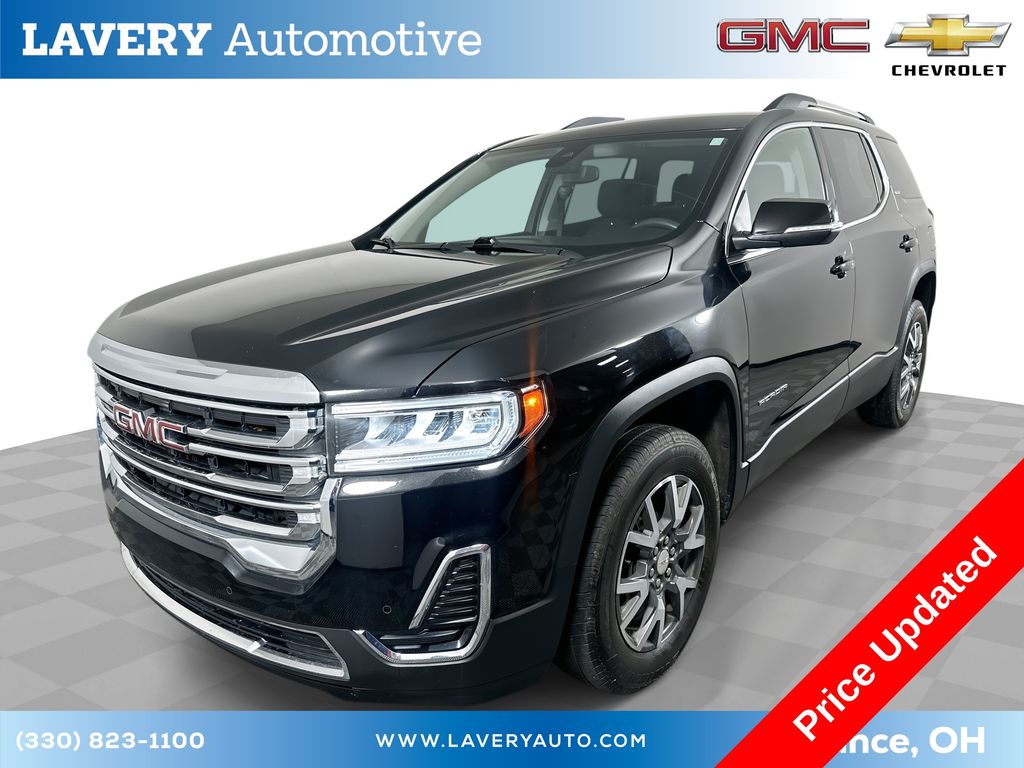 Black (Ebony Twilight Metallic) 2023 GMC Acadia SUV / Crossover Four-Wheel Drive 9-Speed Automatic