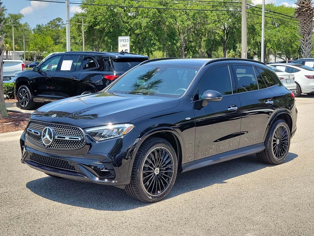 Black 2025 Mercedes-Benz GLC SUV / Crossover All-Wheel Drive 9-Speed Automatic