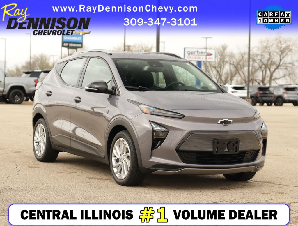 Gray Ghost Metallic 2023 Chevrolet Bolt EUV LT FWD Hatchback Front-Wheel Drive 1-Speed Automatic