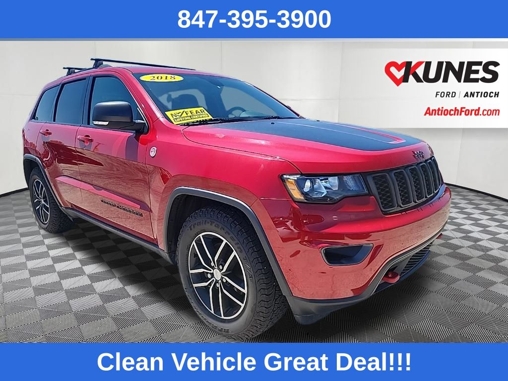Redline 2 Coat Pearl 2018 Jeep Grand Cherokee SUV / Crossover Four-Wheel Drive 8-Speed Automatic