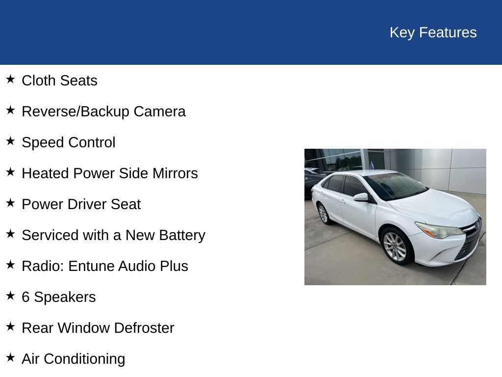 2016 Toyota Camry LE