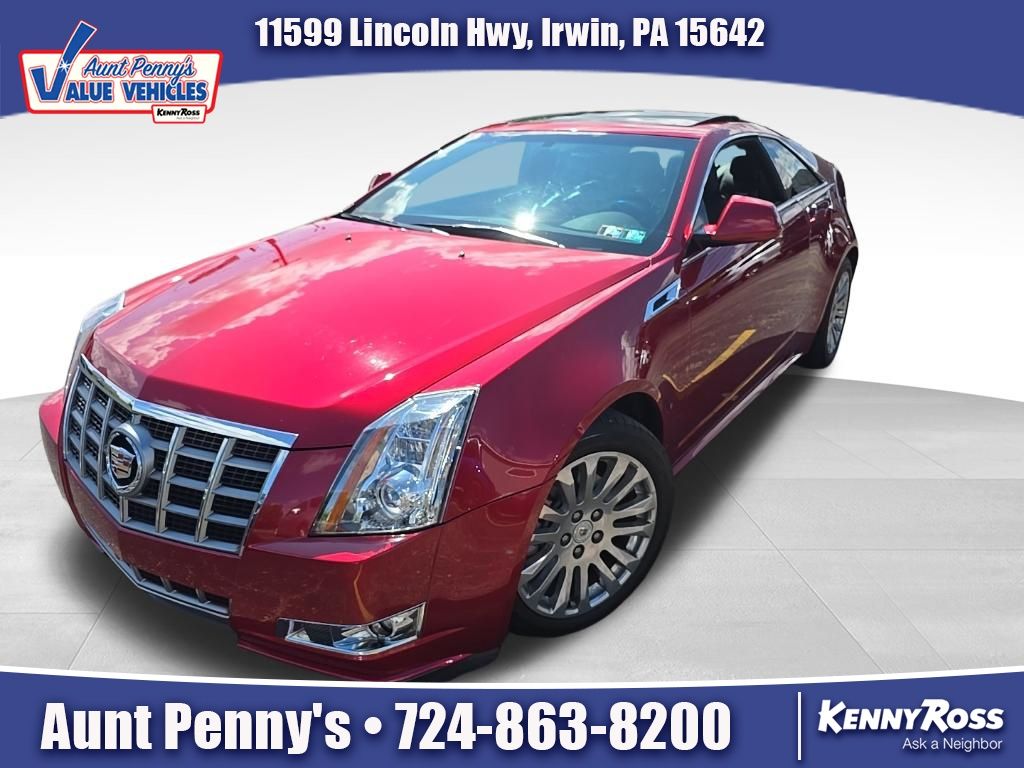 Crystal Red Tintcoat 2012 Cadillac CTS Coupe Coupe All-Wheel Drive 6-Speed Automatic