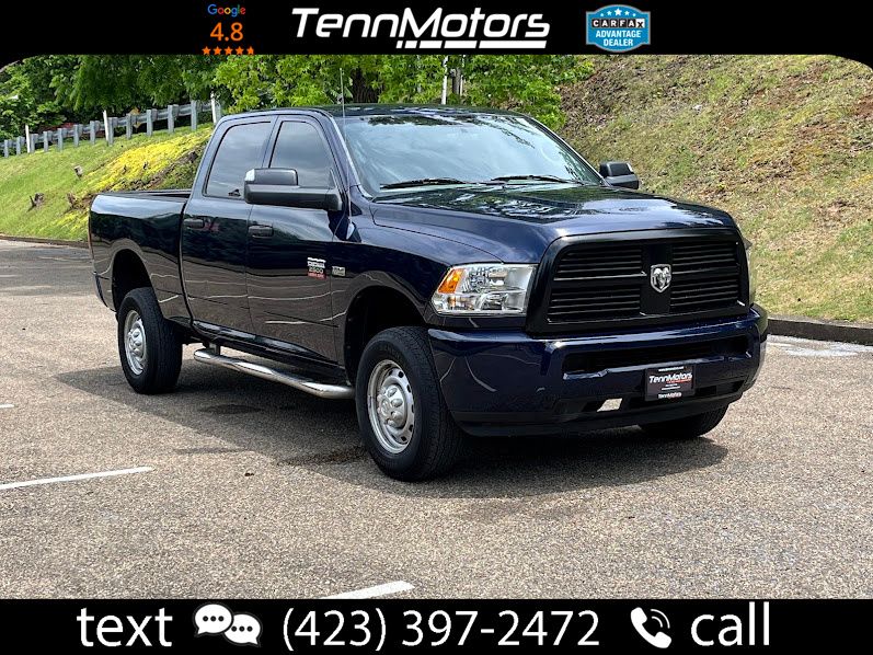 True Blue Pearlcoat 2012 RAM 2500 ST Crew Cab 4WD Pickup Truck Four-Wheel Drive 6-Speed Automatic
