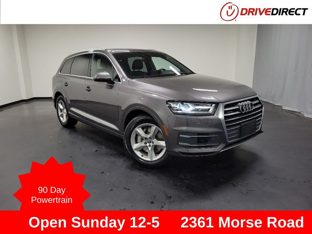 Gray Metallic 2019 Audi Q7 55 TFSI quattro Premium SUV / Crossover All-Wheel Drive 8-Speed Automatic