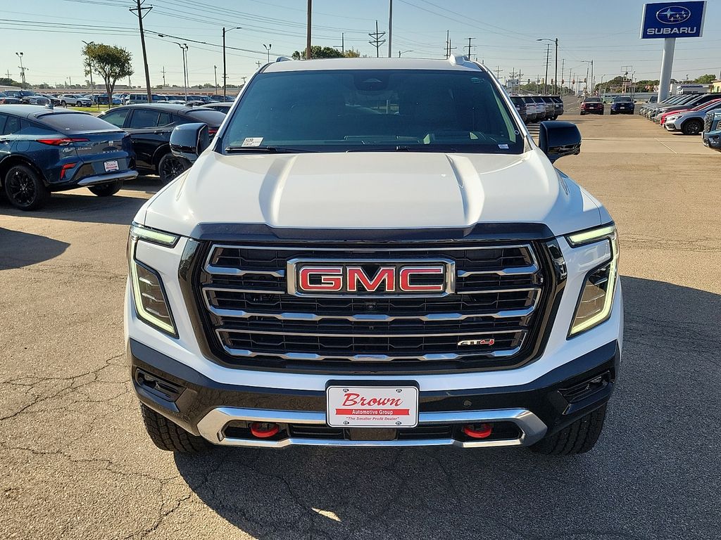 2026 GMC Yukon AT4 White at Brown Buick GMC