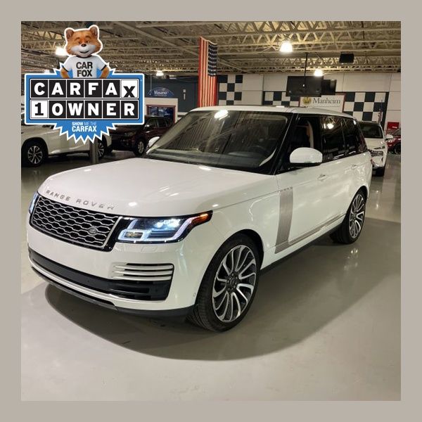 Fuji White 2019 Land Rover Range Rover V6 HSE 4WD SUV / Crossover All-Wheel Drive 8-Speed Automatic