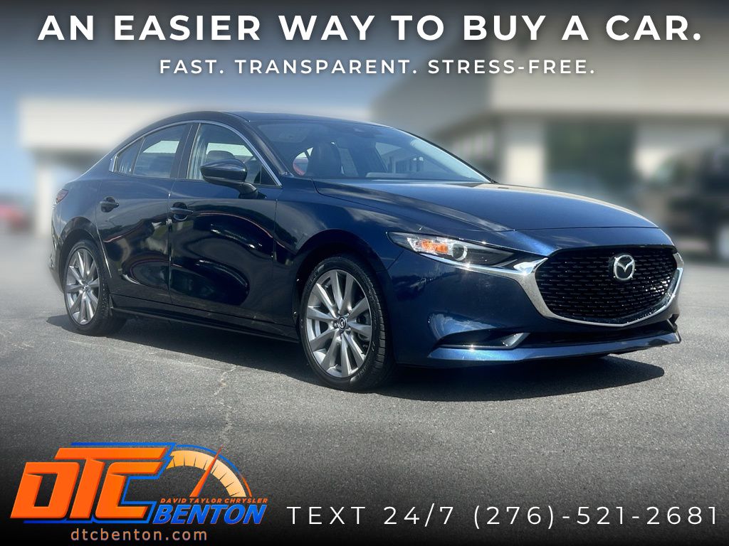 Deep Crystal Blue Mica 2022 Mazda MAZDA3 Sedan All-Wheel Drive 6-Speed Automatic