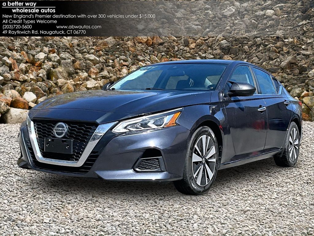 Storm Blue Metallic 2022 Nissan Altima 2.5 SV FWD Sedan Front-Wheel Drive Continuously Variable Transmission