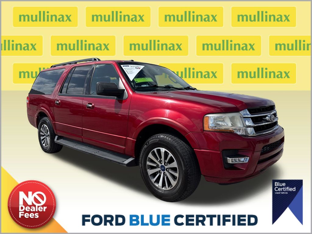 Ruby Red Metallic Tinted Clearcoat 2017 Ford Expedition EL XLT SUV / Crossover 4X2 6-Speed Automatic