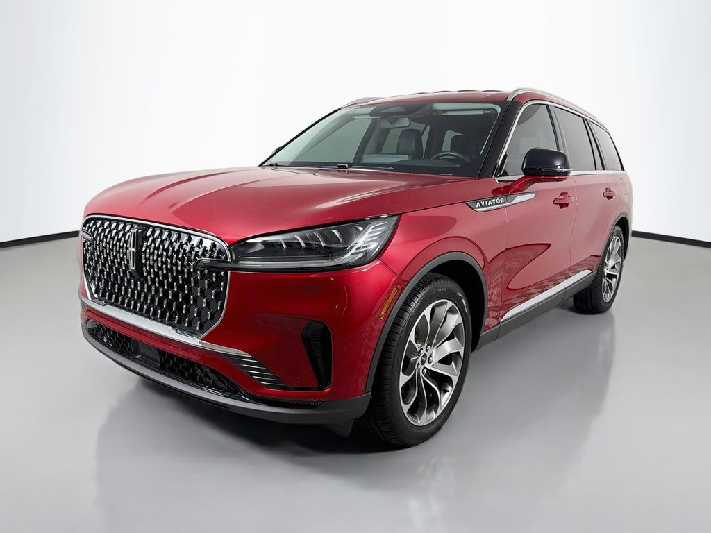 Red Carpet Metallic Tinted Clearcoat 2026 Lincoln Aviator SUV / Crossover Rear-Wheel Drive Automatic