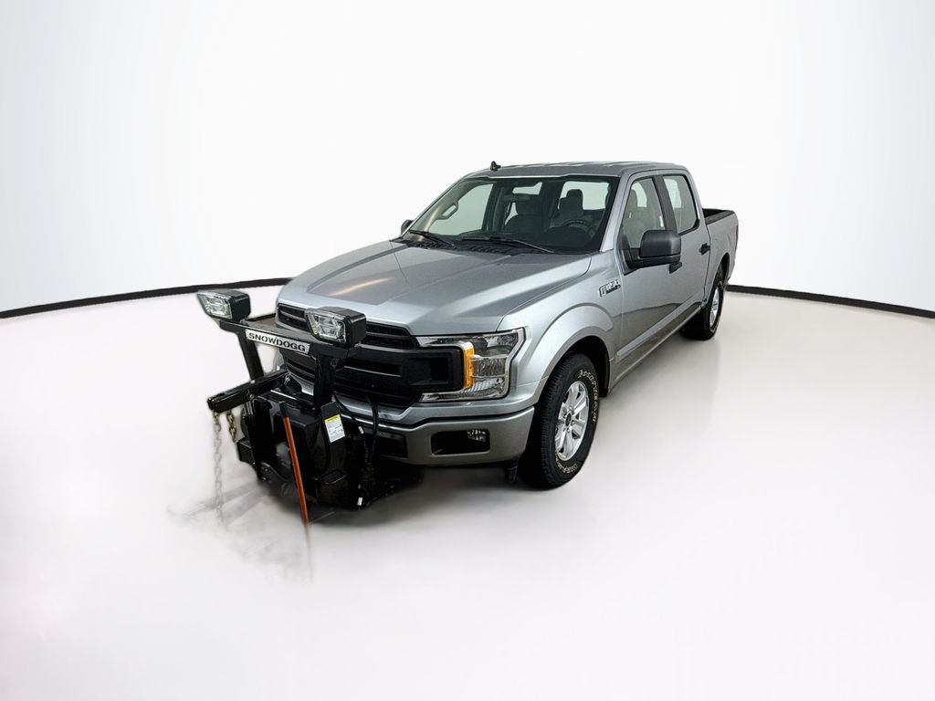 Iconic Silver Metallic 2020 Ford F-150 Pickup Truck Four-Wheel Drive Automatic