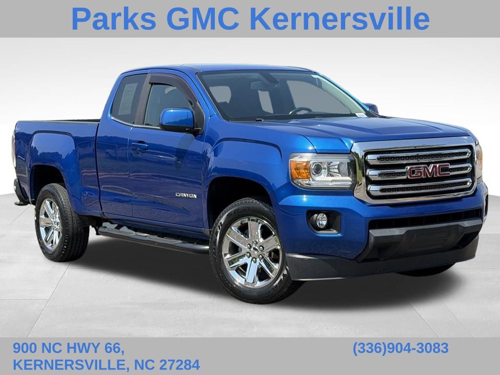 Marine Blue Metallic 2018 GMC Canyon Pickup Truck 4X2 6-Speed Automatic